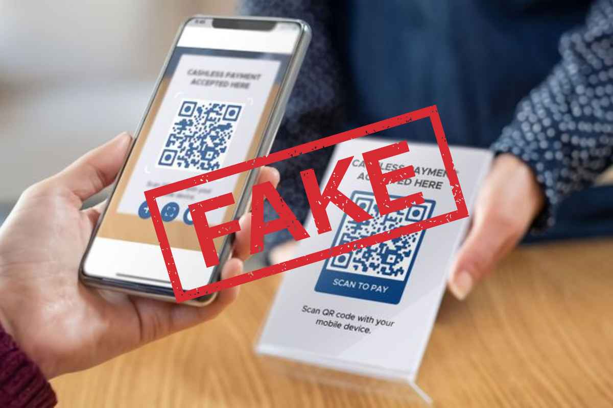 How to identify fake qr code