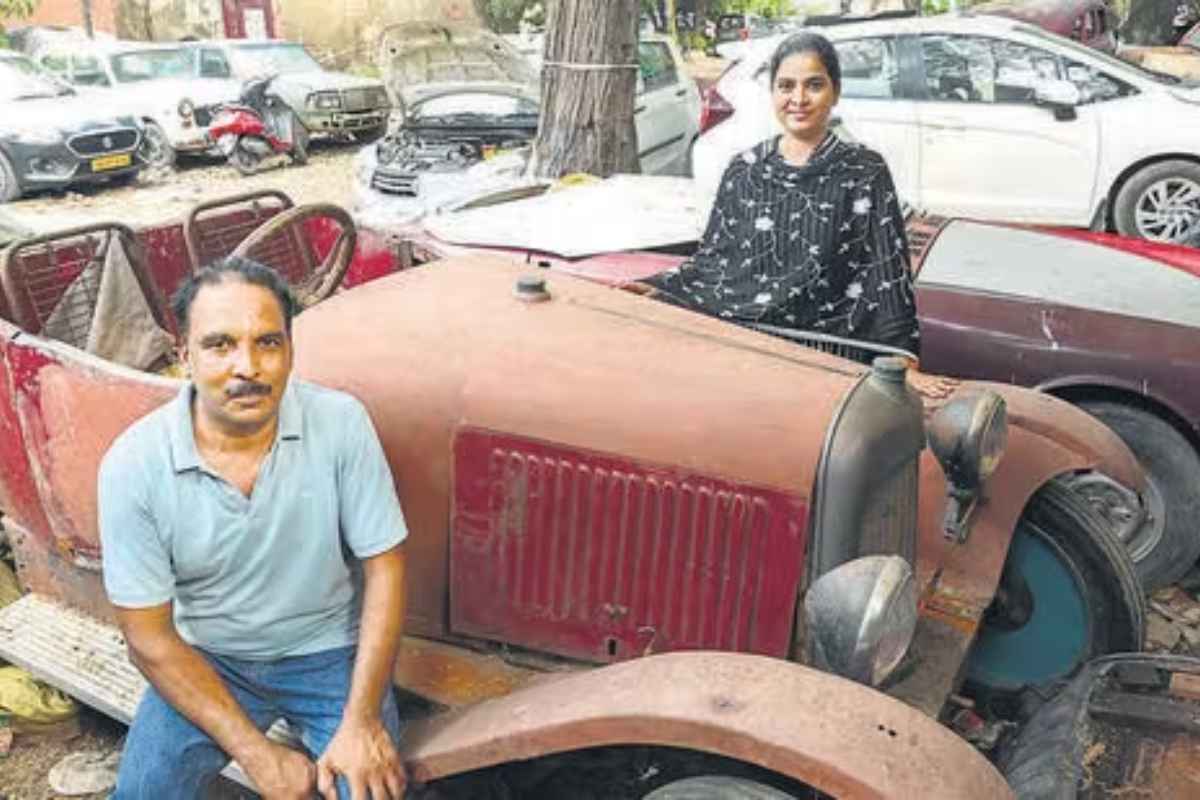 Vintage Car प्रेमीची जुनी गाडी स्क्रॅपमध्ये देण्यास नकार; तुम्हाला