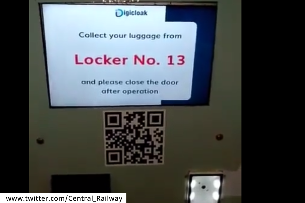 मुंबईतील रेल्वे स्टेशनवर डिजिटल लॉकरची सोय; 30 रुपयात 24 तास ठेवता येणार साहित्य