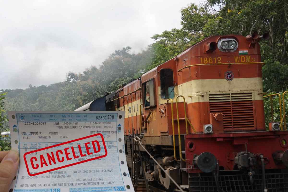 Cancellation Railway Ticket